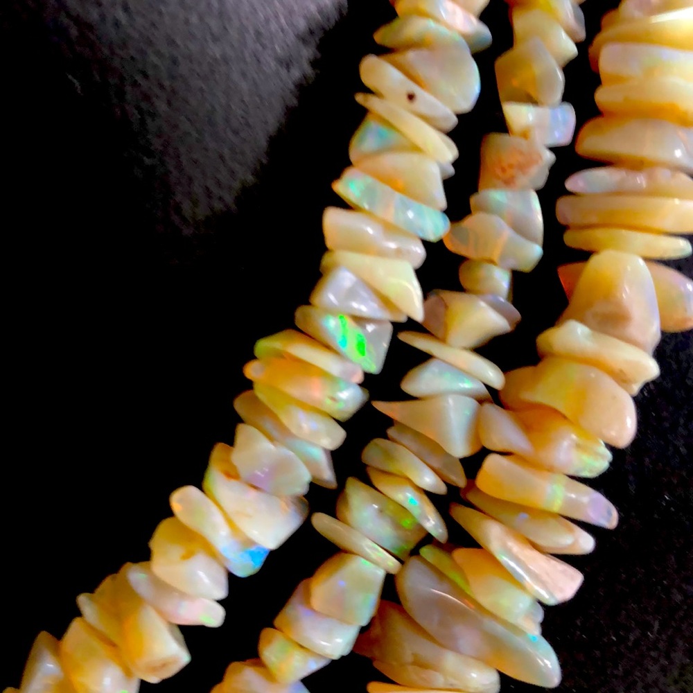 Opal 3-Strand Necklace - Picture 2 of 4